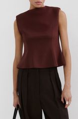 THE TOÉ Dachau Sleeveless Peplum | Mercari