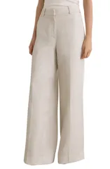 レイス レディース ボトムス レギンス ワイドレッグ パンツ Reiss Nolah Wide Leg Pants Neutral