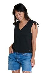 Toad & Co Women's Anza Cinch Tank Top, Black