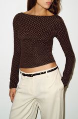 LOW RESOLUTION FLOWER KNIT TOP Ameri - メルカリ