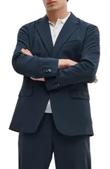 ラグアンドボーン メンズ アウター ジャケット・ブルゾン ウール ブレザー rag bone Skeleton Wool Blazer Navy ネイビー