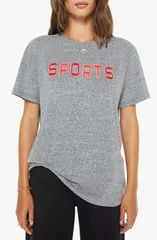 マザー レディース トップス シャツ 刺繍 MOTHER The Rowdy Embroidered TShirt Sportsのサムネイル