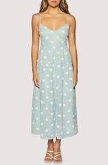 ロストアンドワンダー レディース トップス ワンピース フラワー柄 マキシ フラワー Lost Wander Eternal Spring Floral Appliqu Maxi Dress Ligh
