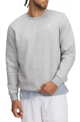 アンダーアーマー メンズ アウター パーカー・スウェット クルーネック Tシャツ フリース Under Armour UA Icon Fleece Crewneck TShirt Mod Gray Light Heather グレー