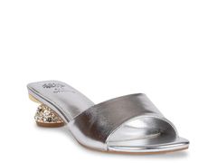 YELLO SILVA SANDALS - メルカリ