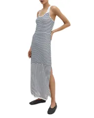 ラグアンドボーン レディース トップス ワンピース ミディ rag bone Daisy Stripe Midi Dress White ホワイトのサムネイル