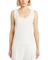 マレーラ レディース トップス シャツ ニット Marella Mlmoratabling Embellished Knitop Wool White ホワイトのサムネイル