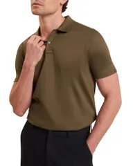 テッドベーカー メンズ トップス ポロシャツ Ted Baker Connall Softouch Polo Shirt Khaki カーキのサムネイル
