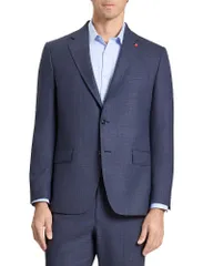 テッドベーカー メンズ アウター ジャケット・ブルゾン Ted Baker Wright Weave Jacket Blue ブルーのサムネイル