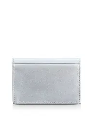 ロイス レディース アクセサリー 財布 レザー ROYCE New York Executive Leather Card Case Silver シルバー