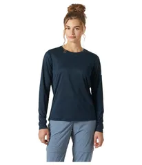 ヘリーハンセン レディース トップス シャツ Helly Hansen HH Tech Crew Long Sleeve 20 Navy ネイビーのサムネイル
