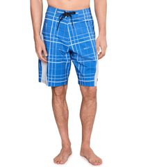 Quiksilver Men's Swimwear Shorts Quiksilver Channel 21 Boardshorts Nebulas Blue