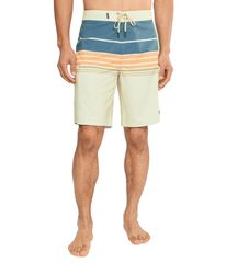O'Neill Men's Swimwear Half Pants/Shorts Oneill Hyperfreak Heat Stripe 20 Boardshorts Tofu Stripe
