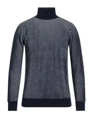 イレブンティ メンズ アウター ニット・セータートルネック ELEVENTY Midnight Blue ブルーのサムネイル