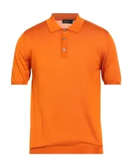 ロベルトコリーナ メンズ トップス ポロシャツ ROBERTO COLLINA Orange オレンジのサムネイル