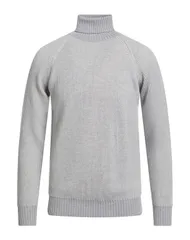 イレブンティ メンズ アウター ニット・セータートルネック ELEVENTY Light Gray グレーのサムネイル