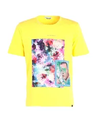 グレイ ダニエレ アレッサンドリー二 メンズ トップス Tシャツ GREY DANIELE ALESSANDRINI Yellow イエローのサムネイル