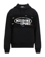 ミッソーニ メンズ アウター パーカー・スウェット MISSONI Black ブラックのサムネイル
