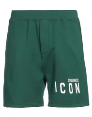 ディースクエアード メンズ ボトムス ハーフパンツ・ショーツ スポーツショートパンツ DSQUARED2 Green グリーンのサムネイル