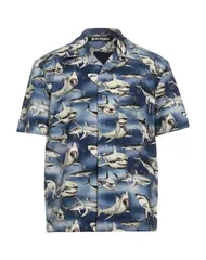 パーム・エンジェルス メンズ トップス シャツ PALM ANGELS Blue ブルーのサムネイル