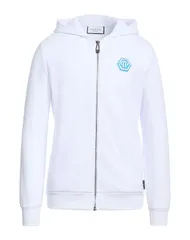 フィリッププレイン メンズ アウター パーカー・スウェット PHILIPPLEIN White ホワイトのサムネイル