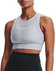アンダーアーマー レディース トップス タンクトップ Under Armour Womens IsoChill Softball Tank Grey グレーのサムネイル