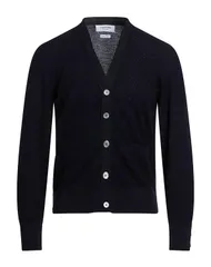 トムブラウン メンズ アウター カーディガン THOM BROWNE Midnight Blue ブルーのサムネイル