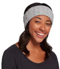 ノースイースト レディース アクセサリー 帽子 ニット Northeast Outfitters Womens Cozy Cable Knit Headband Light Heather Grey グレー