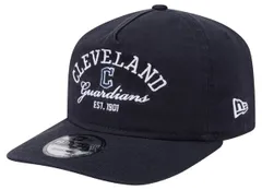 ニューエラ レディース アクセサリー 帽子 New Eradult Cleveland Guardians Navy 19Twenty Stacked Adjustable Hat NoColor ネイビー