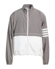 トムブラウン メンズ アウター ジャケット・ブルゾン THOM BROWNE Gray グレーのサムネイル