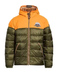 ナパピリ メンズ アウター ジャケット・ブルゾン パファージャケット NAPAPIJRI Military Green グリーンのサムネイル