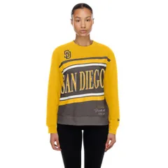 ニューエラ レディース アウター パーカー・スウェット クルーネック シャツ New Era Womensan Diego Padres Brown Game Day Crewneck Sweatshirt NoColor ブラウン