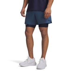 언더 아머 맨즈 하의 캐주얼 팬츠 반바지 니트 Under Armour Mens Vanish Knit 6 Shorts Wham BlueBlack 블랙