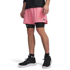 언더 아머 맨즈 하의 캐주얼 팬츠 반바지 니트 Under Armour Mens Vanish Knit 6 Shorts Posh PinkBlack 블랙
