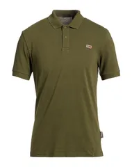ナパピリ メンズ トップス ポロシャツ NAPAPIJRI Military Green グリーンのサムネイル