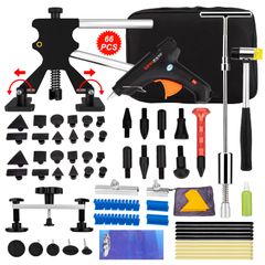 BlueFire Dent Repair Tool Kit for Car Dent Repair, Dent Lifter, Vacuum Lifter, Pulling Tool, Glue Gun, Dent Suction Cup, Dent Repair Tool with Storage Bag, for Auto Body Repair, Motorcycle, and DIY Repair (0 fe201ea1)