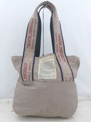 ◇ THEATRE PRODUCTS Logo Shoulder Tote Bag, Greige, Women's E [1305160025702]