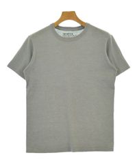 新品 L ナナミカ レーヨン×コットン ヴィンテージ加工 半袖 Tシャツ 紺