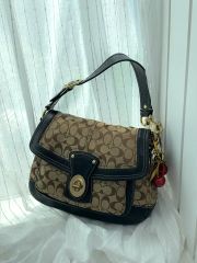 COACH コーチ レガシー ワンショルダーバッグ レザー ホワイト系 65 