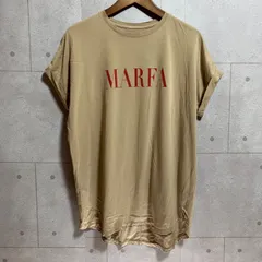 MICA & DEAL マイカアンドディール MARFA ロゴ ヘムラウンド Tシャツ カットソー 半袖 トップス FREE ベージュ レディース SU-16-13のサムネイル