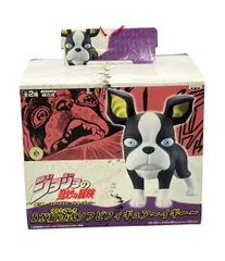 美品 バンプレスト ジョジョの奇妙な冒険スターダストクルセイダース イギー 組立式ソフビフィギュア