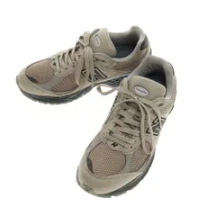 【中古】ディスイズネバーザット thisisneverthat MK2002RN × NEW BALANCE スエード スニーカー ダークベージュ【サイズ26】【メンズ】のサムネイル