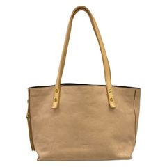 Chloe ベージュ レザー トートバッグ ディラン - メルカリ