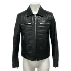 SAINT LAURENT PARIS(サンローランパリ) ライダースジャケット サイズ48 XL メンズ美品  - 361845 Y5GF1 黒 牛革のサムネイル