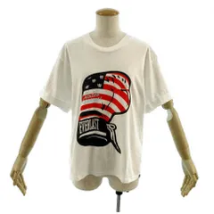 エバーラスト EVERLAST ロデオクラウンズ Rodeo Crowns Tシャツ カットソー 半袖 ロゴプリント コットン オフ白 Fのサムネイル