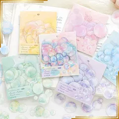【新品】 シール コラージュ 素材 詰め合わせ キラキラ レトロ 女の子 Miskepaa おしゃれ 可愛い ステッカー きらきら シール ブック かわいい スマホ スクラップブック コラージュ ヴィンテージ 手帳 デコ 韓国 セット 大容量 あわ カラフ 1
