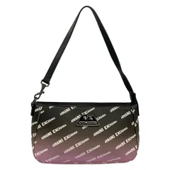 ARMANIEX(アルマーニエクスチェンジ) ショルダーバッグ - 黒×ピンクのサムネイル