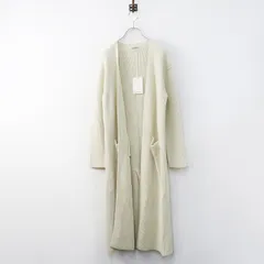 未使用 オーラリー AURALEE Long Rib Knit Cardigan ロングリブ カーディガン 1｜アイボリー 羽織り ニット ロング【2400014934939】のサムネイル