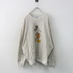 美品 ハグオーワー Hug o war x アメリカーナ Americana コラボ ミッキースウェット F＼ライトグレー トレーナー【2400014960815】のサムネイル