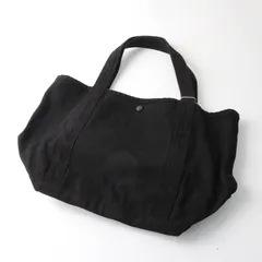 アーメン ARMEN HEAVY CANVAS OVERDYE MEDIUM TOTE BAG F＼ブラック ヘビーキャンバス トートバッグ【2400014961560】のサムネイル